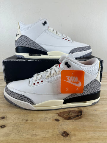 Air Jordan 3 White Cement Reimagined Sz 14 DS