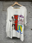 Travis Scott Mcdonalds White T-Shirt Sz 2XL