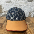Louis Vuitton Jacquard Since 1854 Navy Hat Sz M