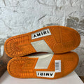 Amiri Orange Skeleton White Sneaker Sz 12 (45)