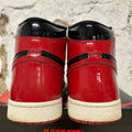 Air Jordan 1 High Patent Bred Sz 9.5