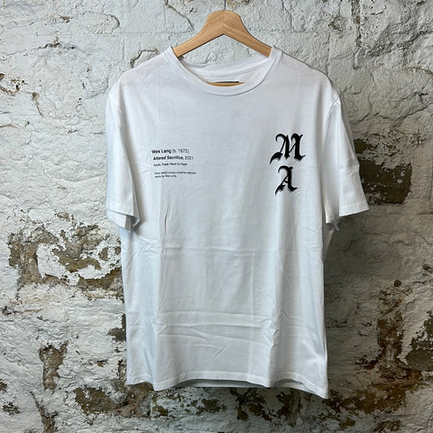 Amiri Wes Lang T-shirt White Sz M
