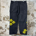 HMDD Khalifa Patch Double Knee Carpenter Pants Sz XL