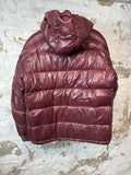 Moncler Maroon Puffer Jacket Sz S (1)