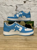 A Bathing Ape Bape Sta Low Baby Blue Patent Sz 11