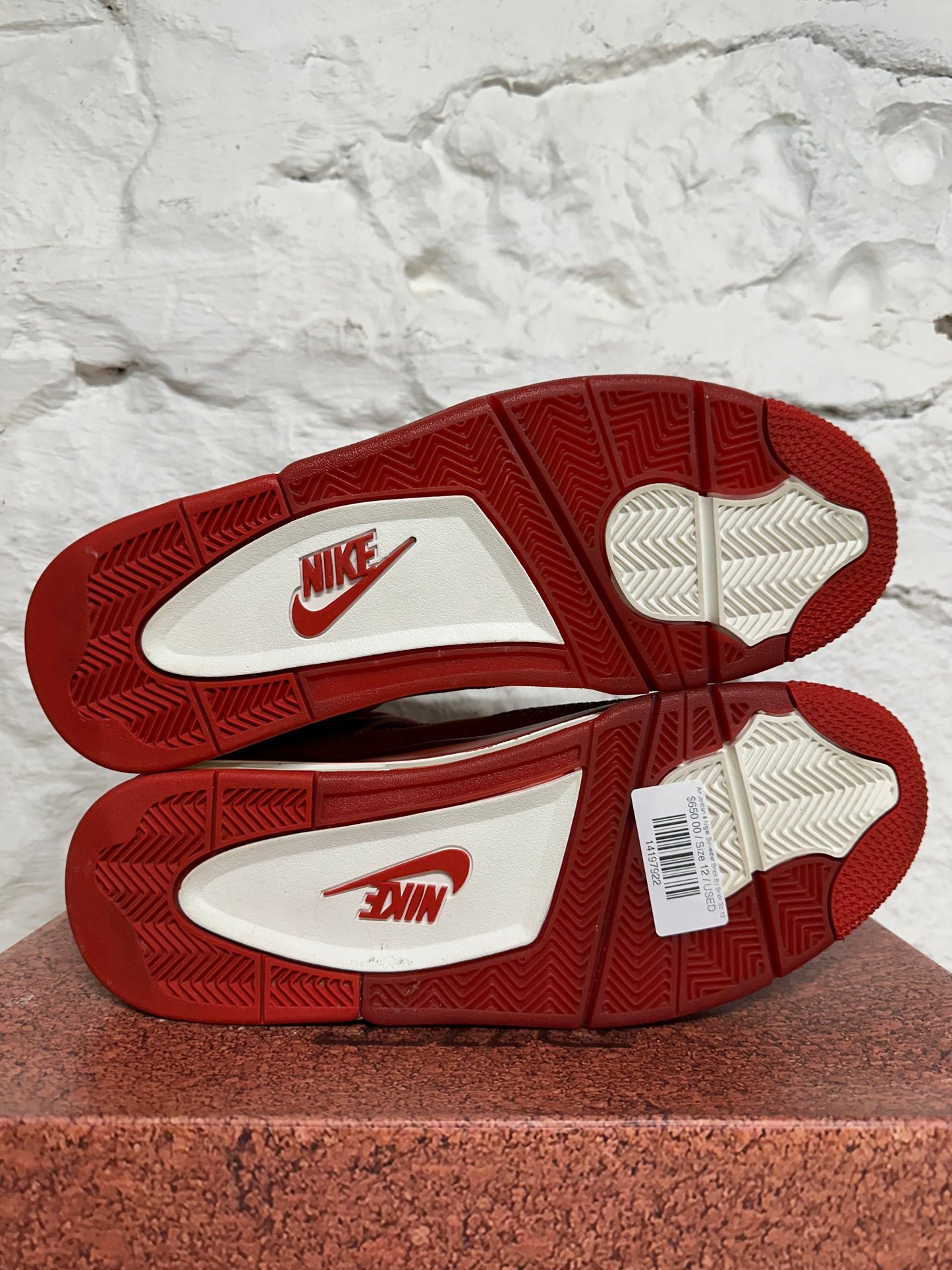 Air Jordan 4 Nigel Sylvester Brick By Brick Sz 12