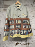 Kith Sesame Street Lafeyette St Tapestry Jacket Sz 2XL