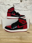 Air Jordan 1 High Patent Bred Sz 6Y