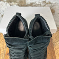 Balenciaga High Triple Black Suede Arena Sneaker Sz 8 (41)