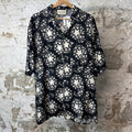 Gucci White Star Silk Black Button Up Shirt Sz XL (52)