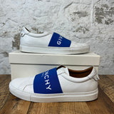 Givenchy Blue Strap White Low Sneaker Sz 10 (43)