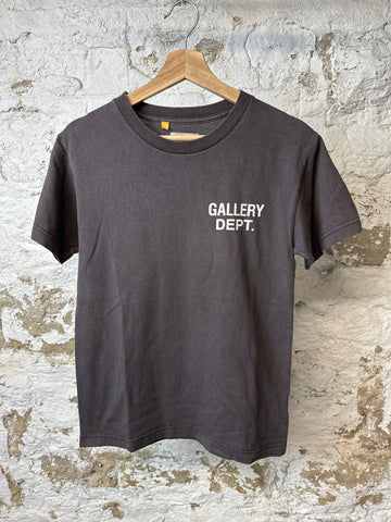 Gallery Dept White Logo T-shirt Brown Sz XS