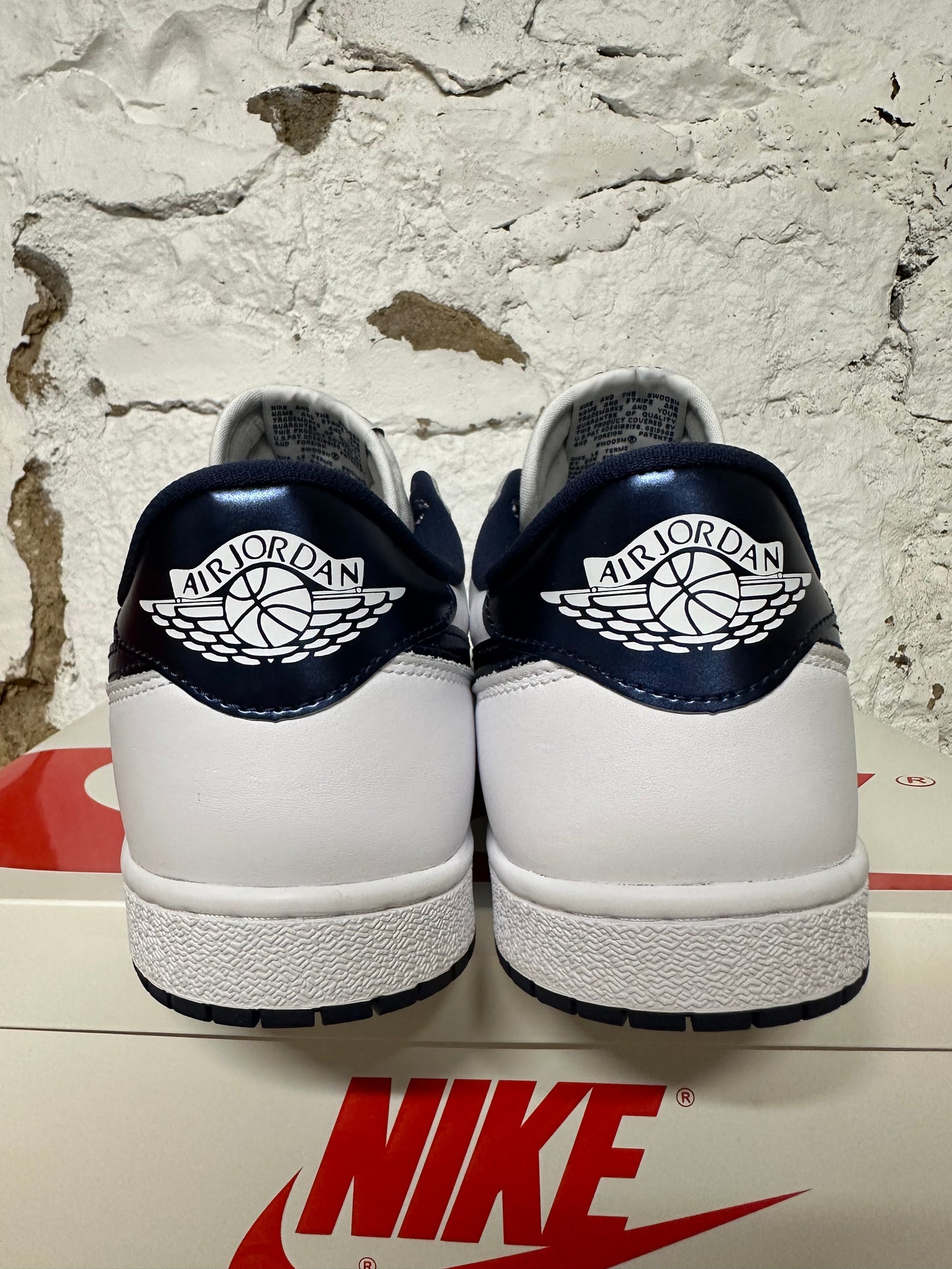 Air Jordan 1 Low Metallic Blue Sz 14 DS