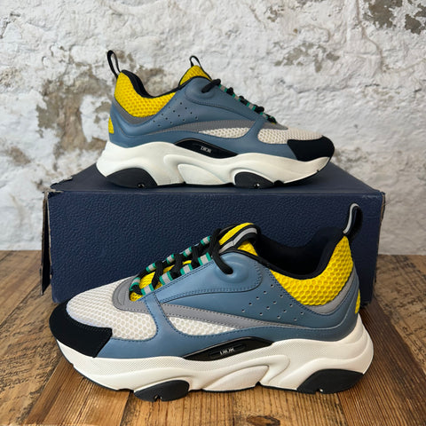 Dior B22 Blue Yellow White Sneaker Sz 7 (40)