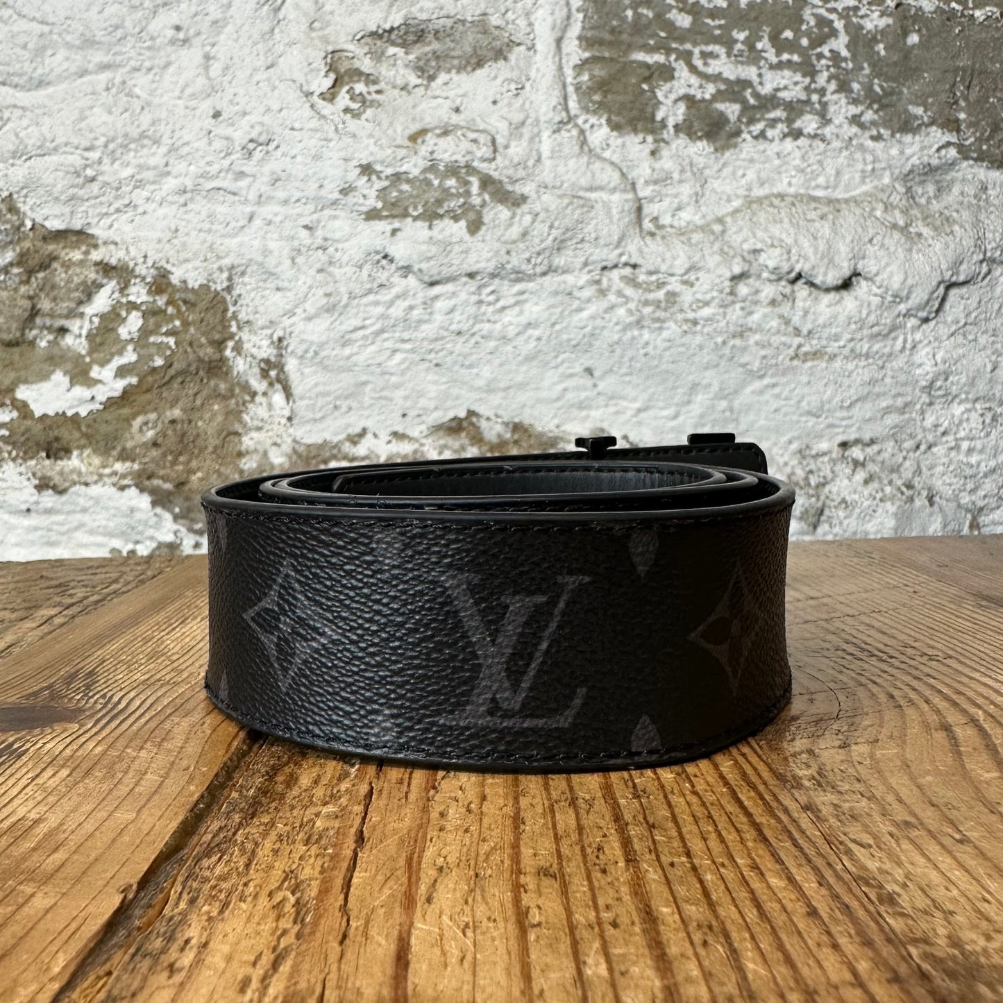 Louis Vuitton Graphite Monogram Belt Sz (90/36)