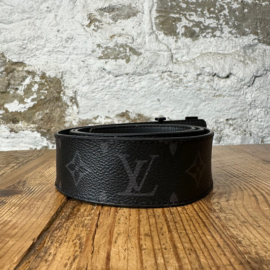 Louis Vuitton Graphite Monogram Belt Sz (90/36)