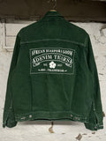 Levis Denim Tears Diaspora Green Denim Jacket Sz M