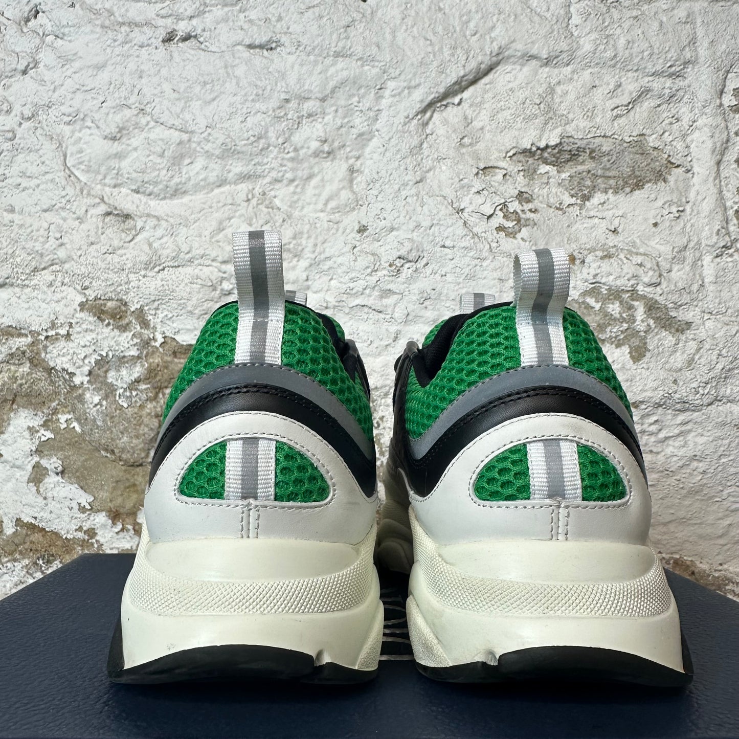 Dior B22 Black White Green Sneaker Sz 9 (42)