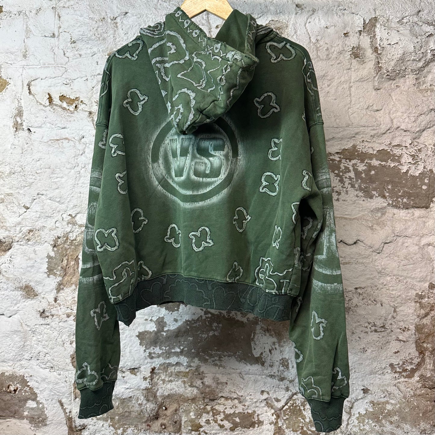 Vale Green Flag Zip Up Hoodie