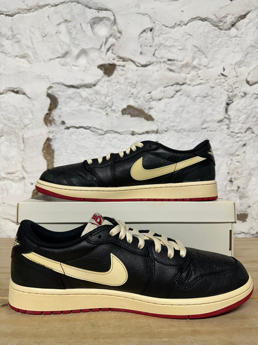 Air Jordan 1 Low Nigel Sylvester Black Sz 12