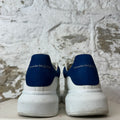 Alexander Mcqueen Blue Tab White Sneaker Sz 9 (42)
