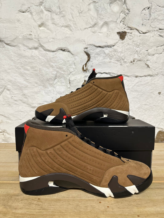 Air Jordan 14 Winterized Archeo Brown Sz 10