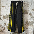 Vale Killroy Black Yellow Track Pants Sz S