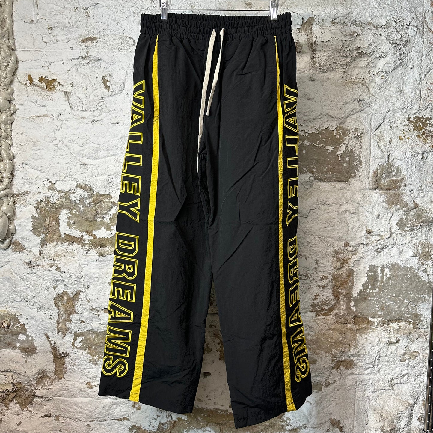 Vale Killroy Black Yellow Track Pants Sz S