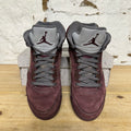 Air Jordan 5 Burgundy Sz 9