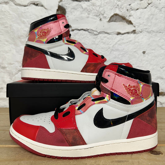 Air Jordan 1 High Spider-Man Across The Spiderverse Sz 10.5