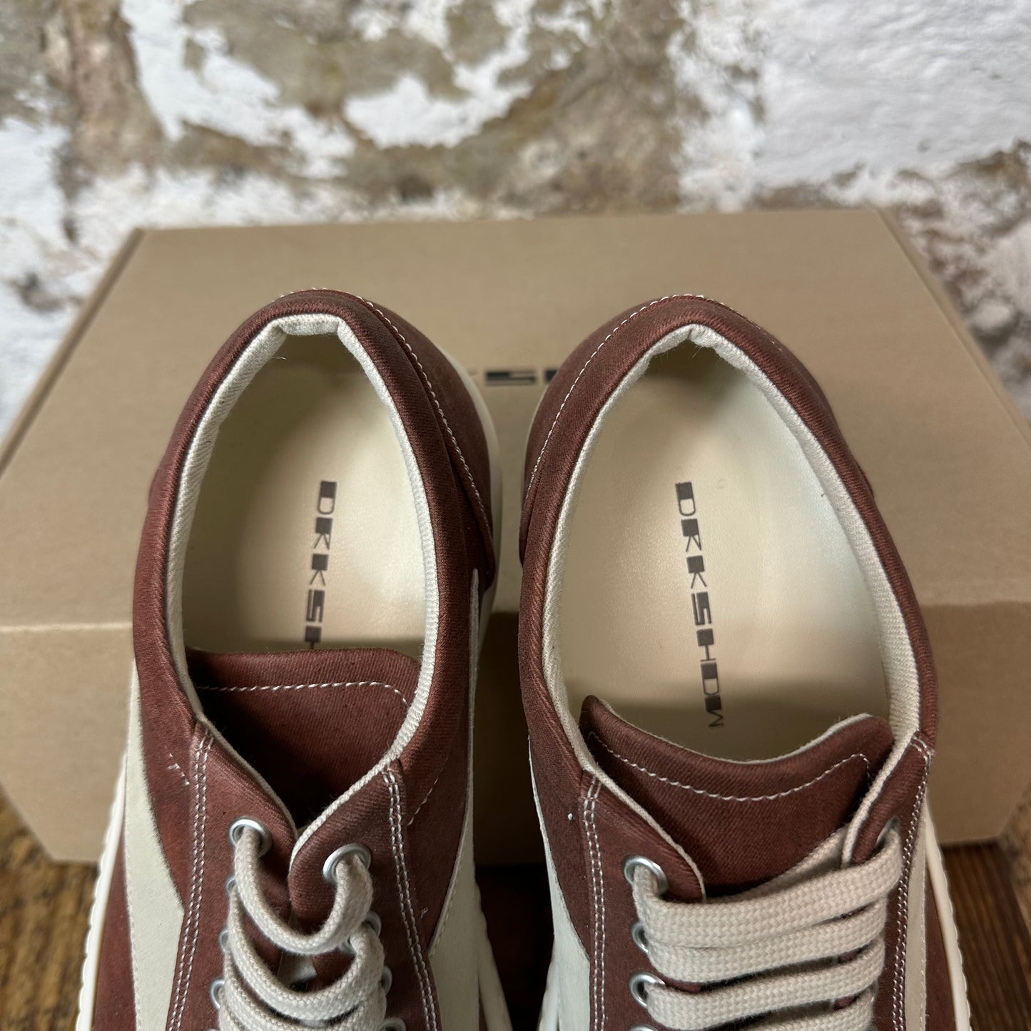 Rick Owens Vintage Dusty Pink Milk Sneaker