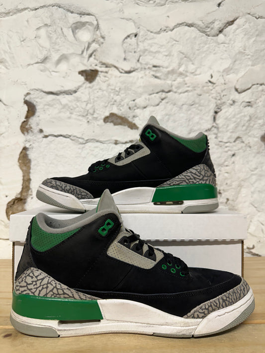 Air Jordan 3 Pine Green Sz 10