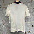 Gucci Strawberry White Polo Shirt Sz M