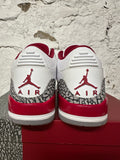 Air Jordan 3 Cardinal Sz 8