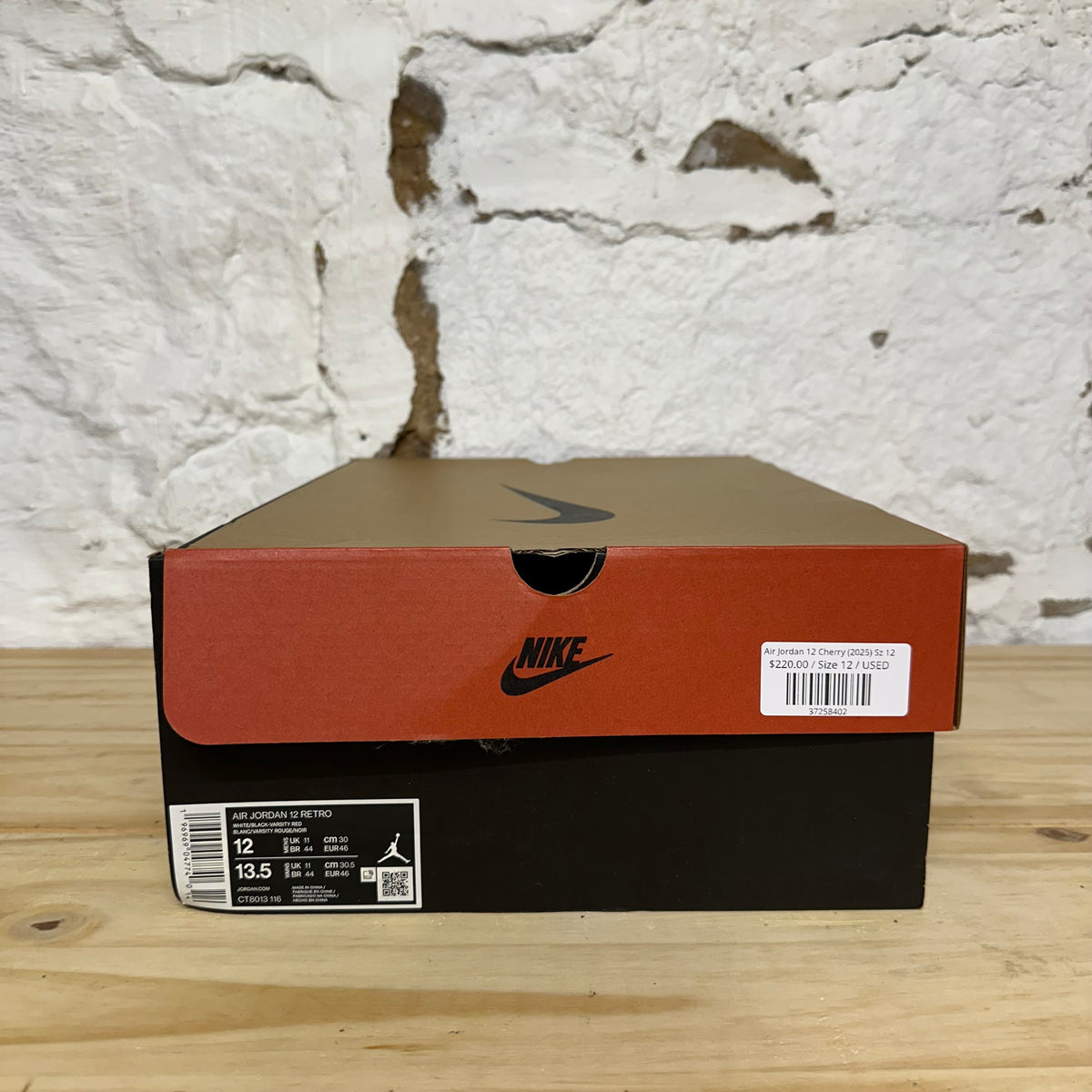 Air Jordan 12 Cherry (2025) Sz 12