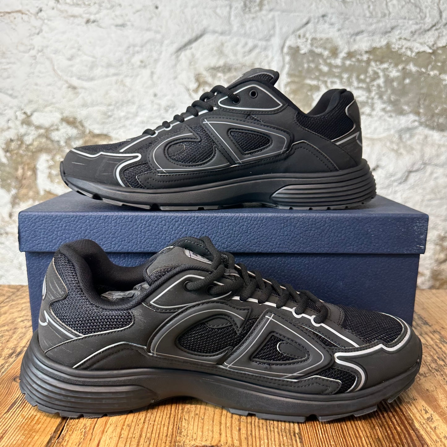 Dior B30 Triple Black Sneaker Sz 12 (45)