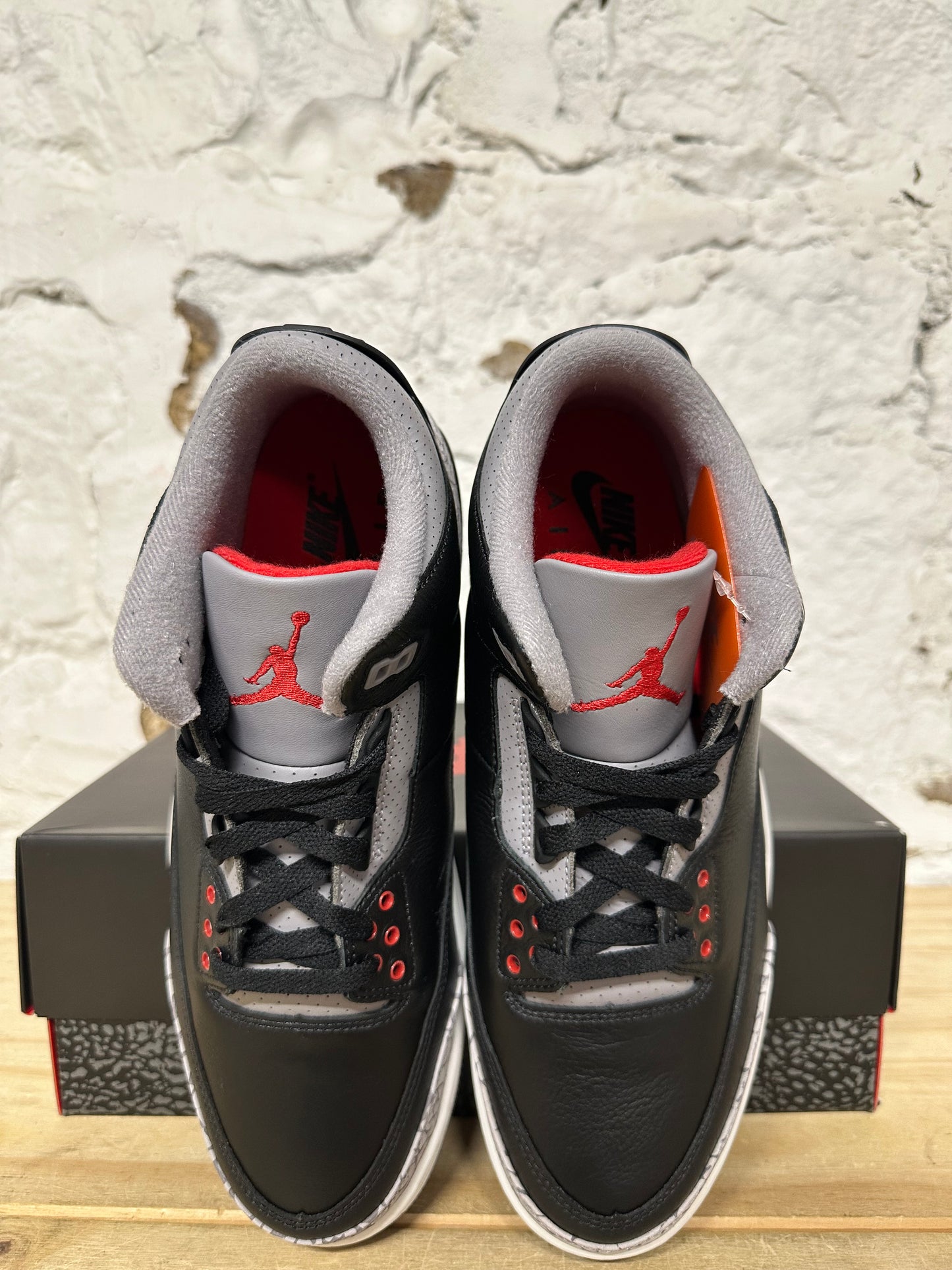 Air Jordan 3 Black Cement Sz 10 DS