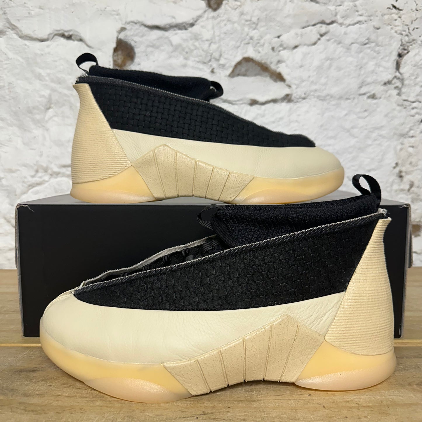 Air Jordan 15-23RE Black Muslin Sz 10.5