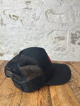 Amiri Red Spell Black Trucker Hat