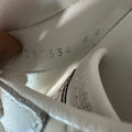 Gucci Embossed GG White Monogram Web Sneaker Sz 8