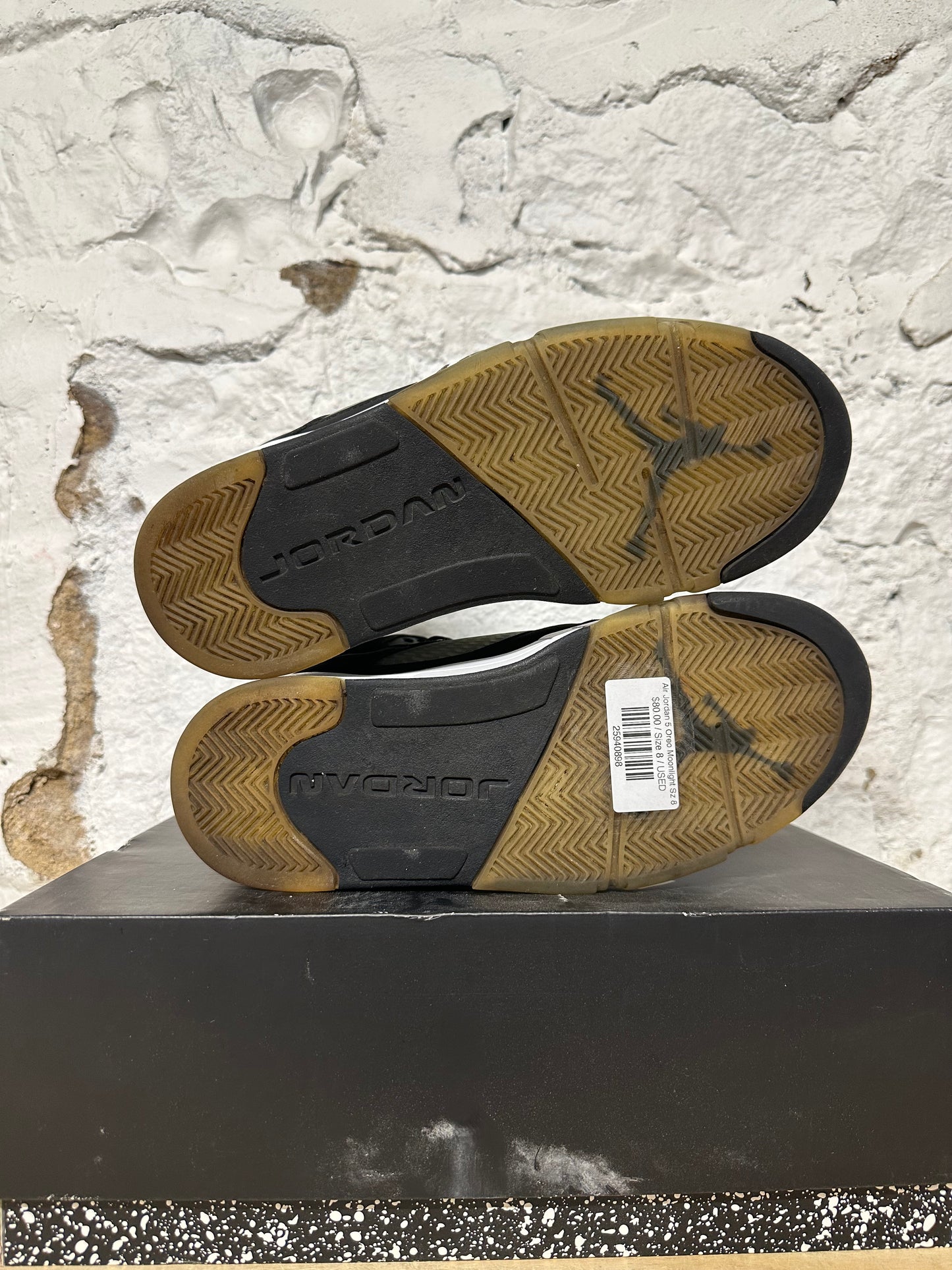 Air Jordan 5 Oreo Moonlight Sz 8