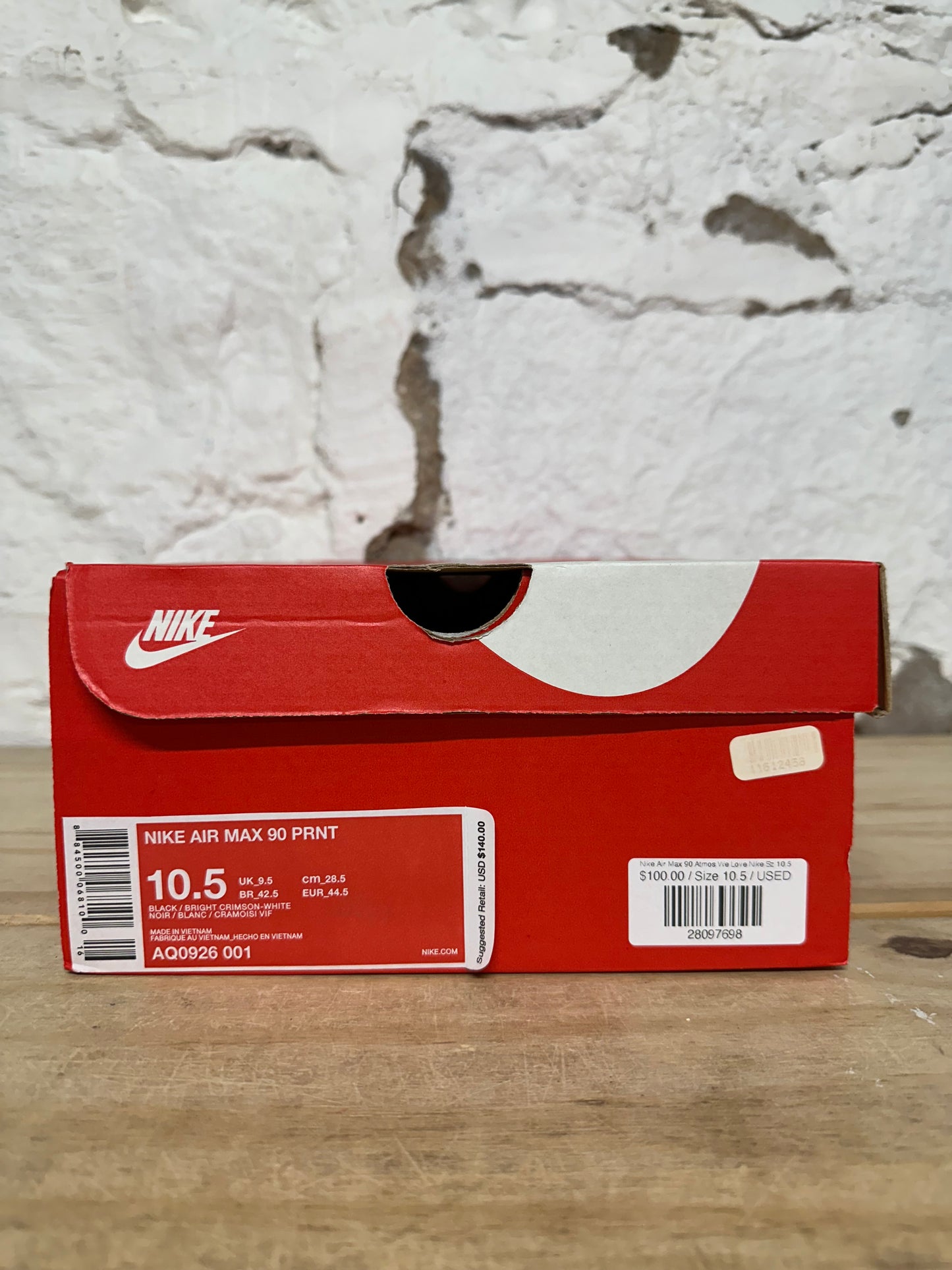 Nike Air Max 90 Atmos We Love Nike Sz 10.5