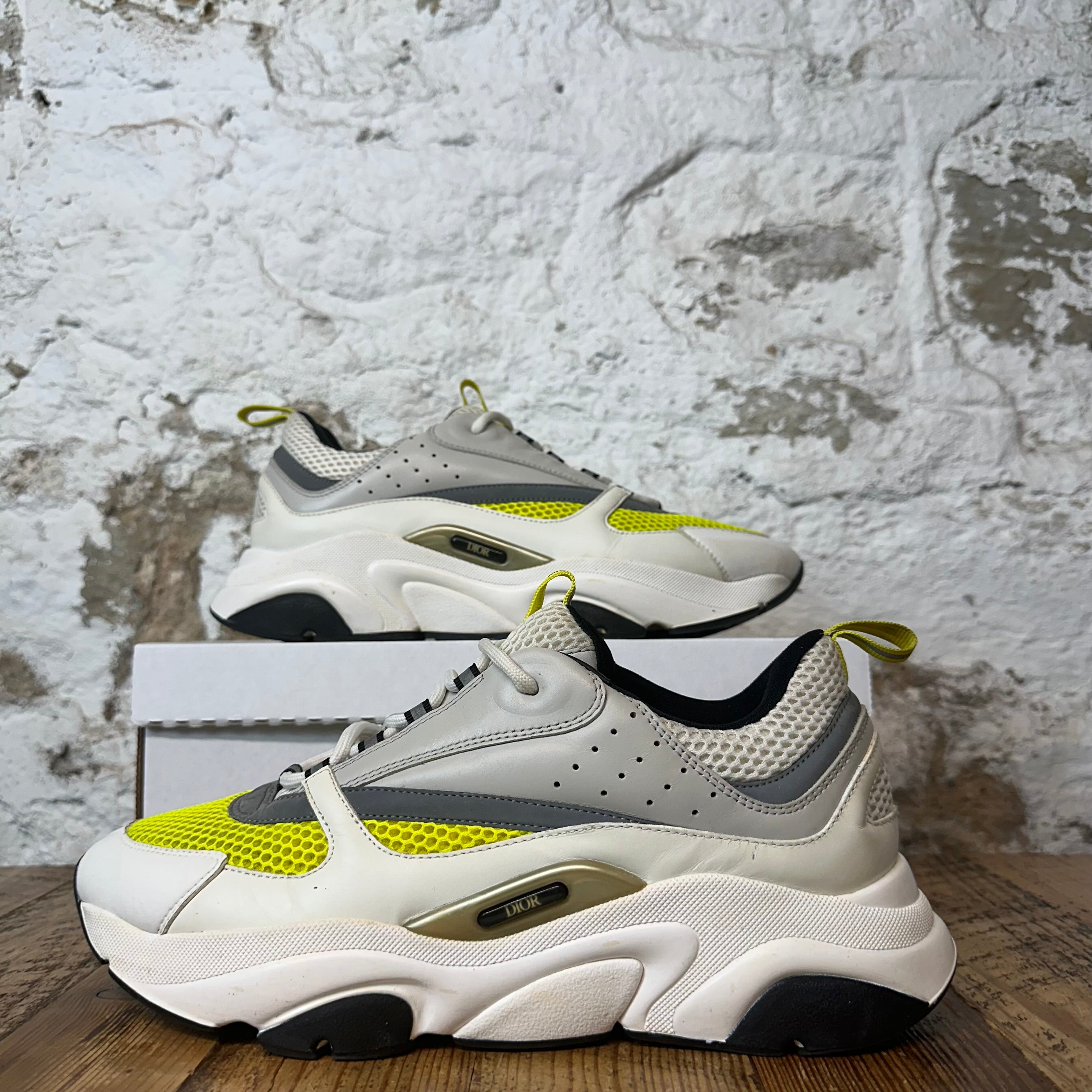 Dior B22 Yellow White Gray Sneaker Sz 12 (45)