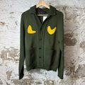 Louis Vuitton Nigo Tiger Head Cardigan Sweater Green Sz M