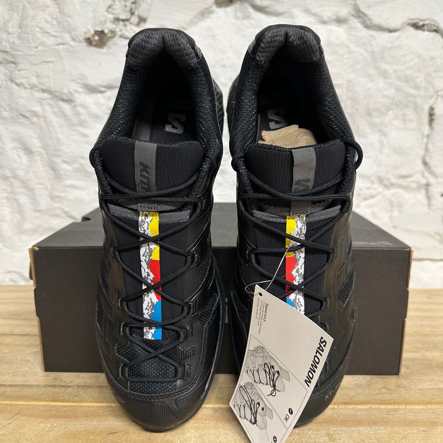 Salomon XT4K Kith Black Sz 11.5 DS