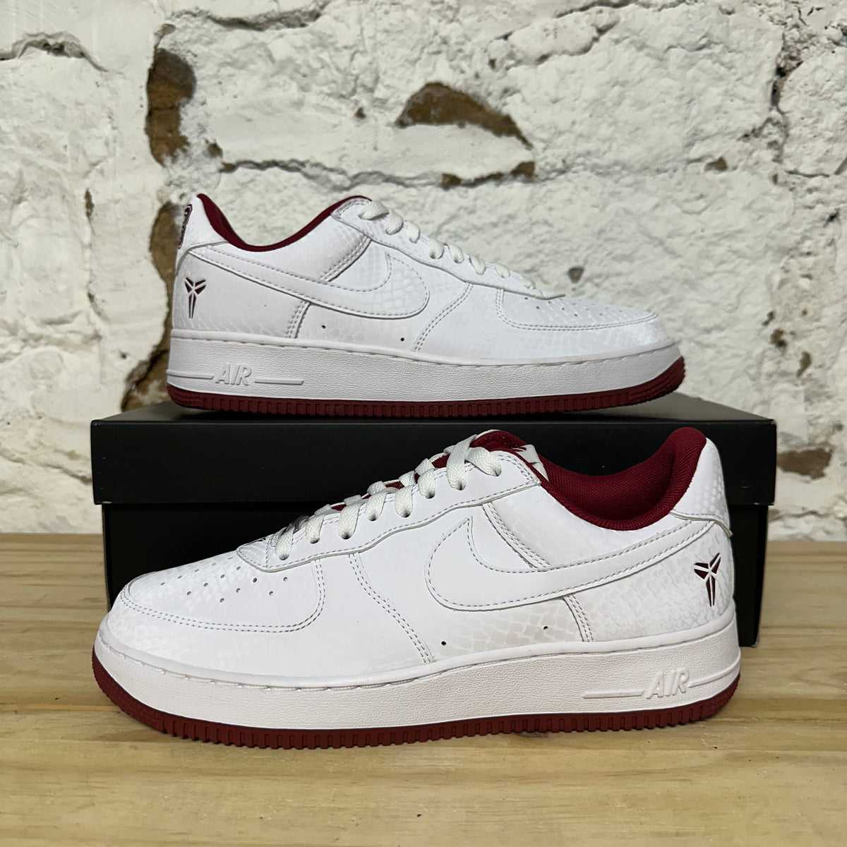 Nike Air Force 1 Low Kobe Bryant Forever Lower Merion Home Sz 9