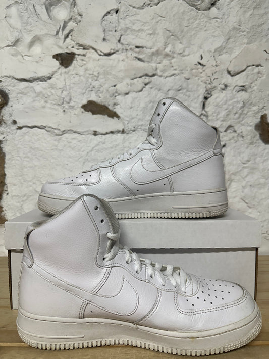 Nike Air Force 1 High Triple White Sz 8.5