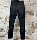 Amiri MX1 Red White Tie Dye Black Denim Jeans Sz 32