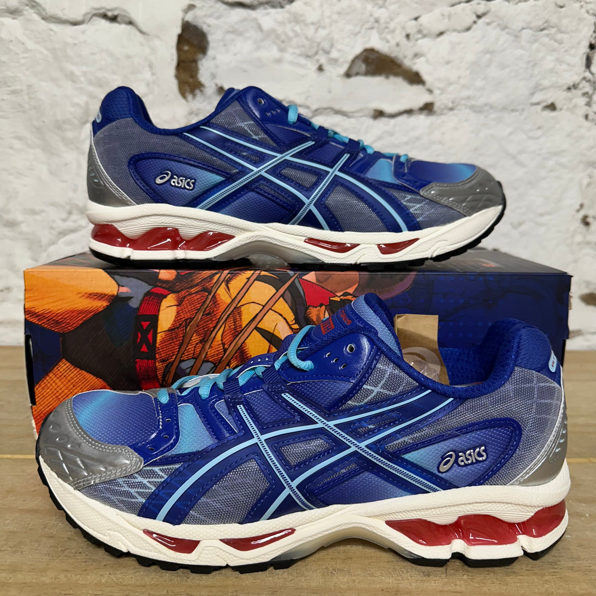 Asics Gel-Nimbus 10.1 Kith Marvel Iron Man v Mega Man Sz 10.5 DS
