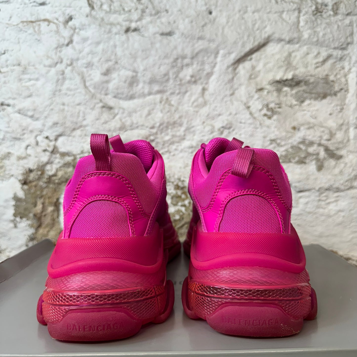Balenciaga Triple S Pink Sneaker Sz 12 (45)